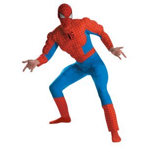 Spiderman Deluxe Muscle Halloween Costume