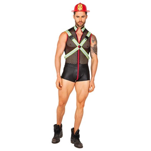 Sexy Fireman Men's Halloween Costume