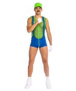 Sexy Luigi Men's Halloween Costume