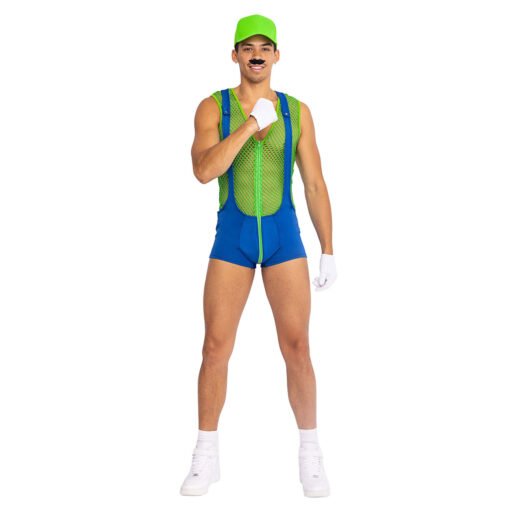 Sexy Luigi Men's Halloween Costume