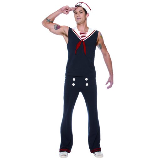 Sexy Deckhand Sailor Men's Halloween Costume