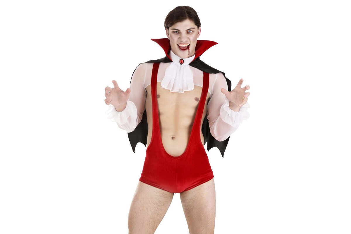 Sexy Vampire Mens Halloween Costume